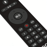 Télécommande vocale universelle OEM ODM pour téléviseur intelligent Android Skyworth, domotique, boutons personnalisables