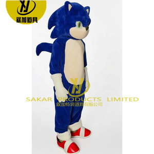 Disfraz <span class=keywords><strong>de</strong></span> Mascota Sónica Personalizado, <span class=keywords><strong>Ropa</strong></span> <span class=keywords><strong>de</strong></span> EVA para Halloween y Navidad, para Promociones - Product Image 2