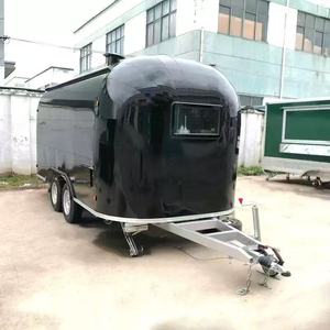 A Fully Equipped Red Vending Booth, Food Truck Trailer with Full Kitchen Equipment, Hot Dog and Ice Truck - Product Image 6