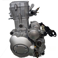 Moteur VTT 250cc, Moteur de Moto 250cc Refroidi par Eau Adapté aux Quads, Buggies des Sables et Karts.