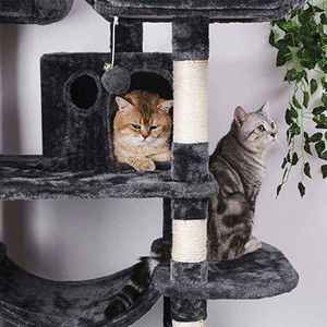 Gatto torre per gatti al coperto Multi-livello Condo e tiragraffi per gattini Design di alta qualità - Product Image 3