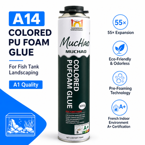 Mastic polyuréthane coloré écologique A14 750ML en gros <span class=keywords><strong>pour</strong></span> grands aquariums, studios et rocailles - Product Image 5