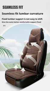 <span class=keywords><strong>Coprisedili</strong></span> Universali in Lino Nero e Rosso Set Completo Protettivo per <span class=keywords><strong>Audi</strong></span> <span class=keywords><strong>A3</strong></span> A4 A5 A6 Stile Business Per Tutte le Stagioni - Product Image 4