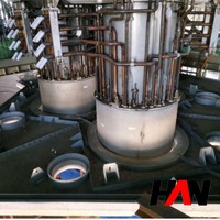 Four métallurgique de haute qualité de fonderie de plomb de fours à arc submergés 100kw pour la fonte de fer d'acier de ferraille