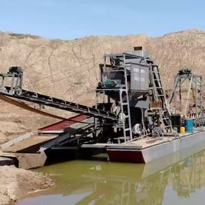 Profissional subaquática balde cadeia ouro dragagem areia draga barco motor bomba engrenagem para rio/lago mineração de ouro-para venda - Product Image 6