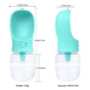 Bouteille d'eau portable pour chien pour la promenade Distributeur d'eau pour animaux de compagnie Tasse à boire de voyage pour chien - Product Image 4