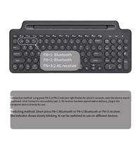 Keyboard komputer, papan ketik bantalan sentuh pintar, nirkabel gigi multifungsi