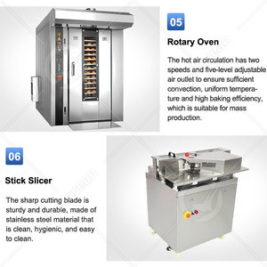 Máquina de hacer baguette comercial OCEAN, máquina de línea de pan pequeña, máquina automática para hacer pan francés, panadería - Product Image 4
