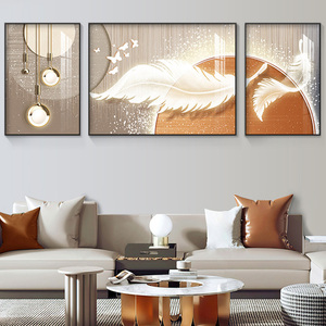 TRUSTECK Stampa su Tela Moderna con Collage di Acquerello e Tecniche Miste, Decorazione Murale Digitale, Dipinto di Natura Morta Astratta con Cristalli e Porcellana - Product Image 3