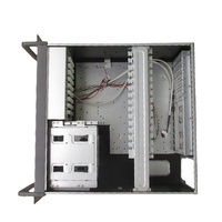 Châssis en alliage d'aluminium IPC 4U ATX pour montage en rack avec ventilateur pour utilisation sur ordinateur de bureau en stock