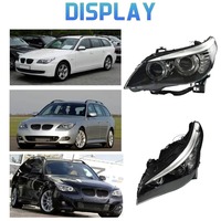 Phare HETOP E60 2008--2010 Série 5 E61 OEM 63127177751 63127177752 Lampe Phare avant d'origine Pièces de voiture pour BMW