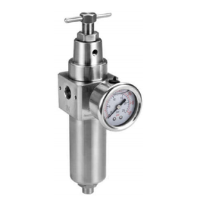 Filtro Reductor Neumático de Acero Inoxidable JHJ de 1/4 Resistente para Aplicaciones Neumáticas - Product Image 1