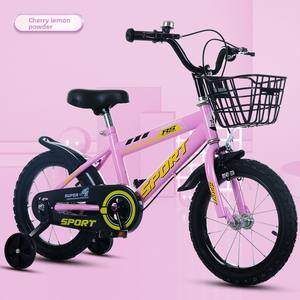 Vélo Enfant 12-18 Pouces à Siège Réglable, Fourche en Acier et Roues d'Apprentissage, Panier, Couleurs Multiples, pour Enfants - Product Image 3