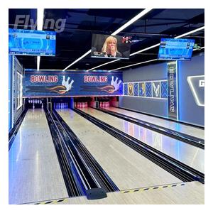 Juego completo de alta calidad <span class=keywords><strong>Bowling</strong></span> Alley Lane interior y exterior hecho para bolos de diez pines - Product Image 1