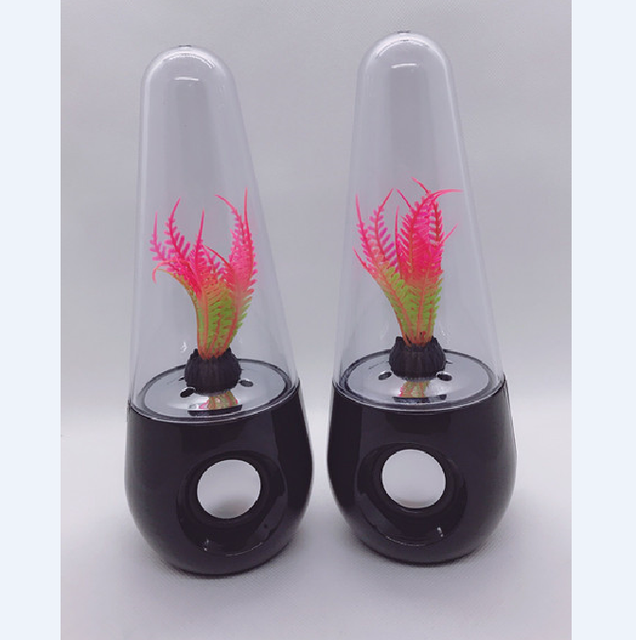 Colorful Night Light Water Dance Fountain Wiewless Speaker