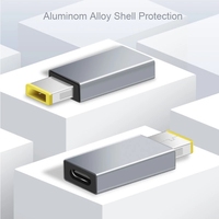 Adaptateur d'alimentation cc universel connecteur USB C à 7.4x5.0 4.5x3.0 5.5x2.5mm convertisseur de prise Jack pour ordinateur portable Hp Asus Lenovo