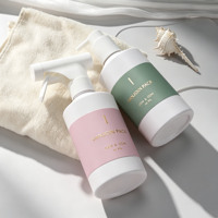 Flacon pulvérisateur en verre écologique rechargeable de 350 ml à épaule inclinée, récipient recyclable pour spray domestique et nettoyant ménager