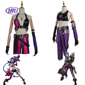 ชุดคอสเพลย์ League of Legends crit Loli คอสเพลย์อนิเมะ <span class=keywords><strong>LOL</strong></span> Arcane คุณภาพสูง - Product Image 1