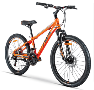 Bicicleta de Montaña para niños y mujeres, bici de carretera de cuero suave de 24 pulgadas, directa de fábrica - Product Image 6