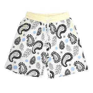 กางเกงขาสั้นลำลองสำหรับผู้ชาย เล่นบาสเก็ตบอลและวิ่ง ผ้าคอร์ดูรอยระบายอากาศดี สไตล์เรโทร สำหรับฝึกซ้อม มีเชือกปรับได้ รับทำโลโก้ตามสั่ง จำหน่ายจำนวนมาก - Product Image 1