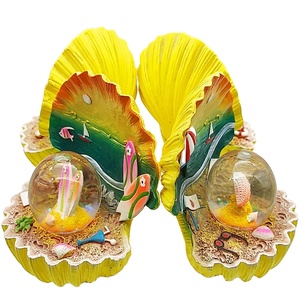 Offre Spéciale personnalisé polyrésine océan Souvenir <span class=keywords><strong>d</strong></span>écoration cadeaux coquille boule à neige <span class=keywords><strong>tortue</strong></span> - Product Image 3