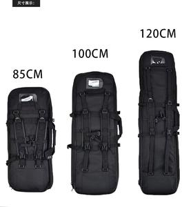 กระเป๋าใส่ปืนยาวแบบคู่ สำหรับการขนส่ง กระเป๋าปืนยุทธวิธีสำหรับกิจกรรมกลางแจ้ง ป้องกันน้ำและฝุ่น - Product Image 5