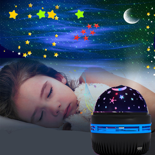 Mini Star Projector Light Creative Children's Gifts Table LED Ambient Party Lights