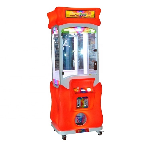 Super Box 3 Hot Sale Gifts Vending Machine Prize Crane Claw Machine Amusement Game Machine