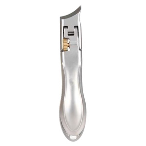 Coupe-ongles en acier inoxydable à large ouverture de mâchoire, lame courbée, outil de manucure pour la coupe des ongles des doigts et des orteils - Product Image 6