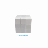 Cube Magique Lumineux 3x3x3 en Plastique ABS Blanc, Mini Boîte de Voyage, Jeu Magnétique Anti-Stress, Jouet Fidget, Puzzles, Cube de Vitesse DIY pour