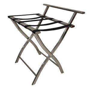 H034 Hôtel fourniture <span class=keywords><strong>chambre</strong></span> métal pliant <span class=keywords><strong>porte</strong></span>-<span class=keywords><strong>valise</strong></span> support acier matériel pliable <span class=keywords><strong>porte</strong></span>-bagages <span class=keywords><strong>pour</strong></span> <span class=keywords><strong>chambre</strong></span> d'hôtel - Product Image 5