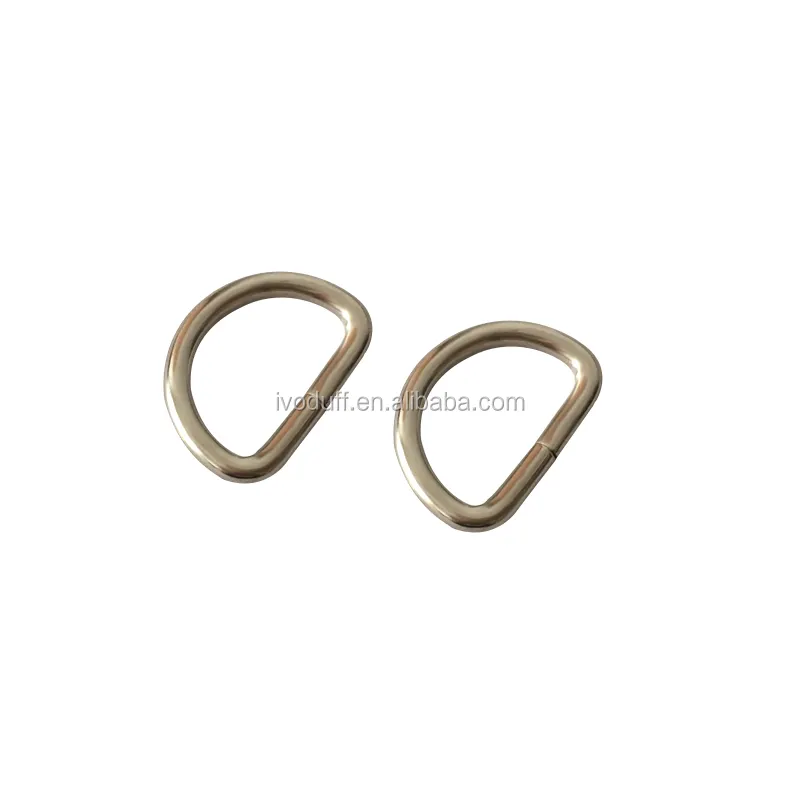 Custom Metal D Ring DIY Bag Accessories D Ring Buckle For bag