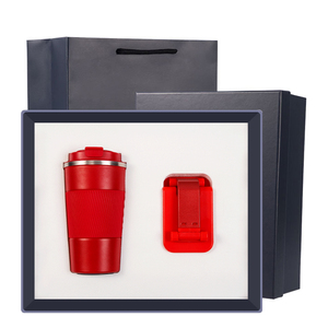 Nuova promozione <span class=keywords><strong>regali</strong></span> 2024 aziendali <span class=keywords><strong>per</strong></span> ragazzi e ragazze tazza di caffè unico e pieghevole porta telefono set regalo - Product Image 5