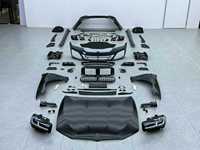 Kit carrosserie pour BMW Série 5 10-17 F10, mise à niveau vers G30 LCI M-tech Sport, accessoires de pare-chocs, calandre, feux LED