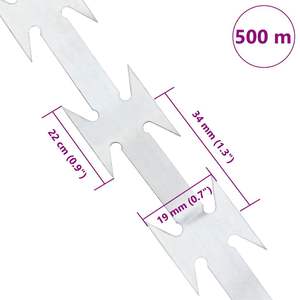 Maquinilla de afeitar Bangjun y alambre de púas Alambre de maquinilla de afeitar de envoltura plana - Product Image 5
