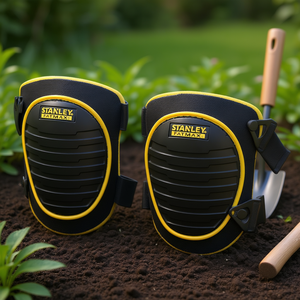 Genouillères rigides Stanley Fatmax, protection de travail robuste, accessoires pour outils de jardinage - Product Image 3