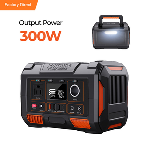 Outdoor Camping 300w <strong>Solar</strong> Generator Lithium Battery 300 <strong>Watt</strong> Home Emergency Portable <strong>Solar</strong> Power Station With <strong>Solar</strong> <strong>Panel</strong> - Product Image 1