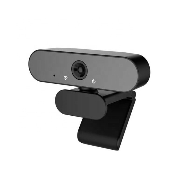 USB Desktop Webcam with Built-in Microphone Full HD 1080P PC Camera 30fps Live Video Mini Design for Meetings 1-Year Warranty