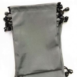 Nouvelle pochette de rangement de luxe personnalisée avec logo, sac à cordon en satin de soie pour perruques, extensions capillaires et mèches de cheveux - Product Image 4