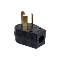 Harga grosir NEMA10-50P 3 Pin steker konverter listrik industri pria konektor kawat steker industri soket US