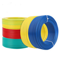 Câble électrique norme nationale GB, conducteur en cuivre pur, 1 à 25 mm², fil BV BVR pour câblage et projets électriques légers