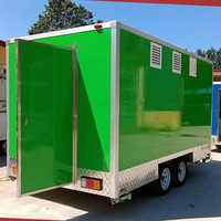 Camion Pizza Restauration Cuisine Mobile Barbecue Grill Remorque Alimentaire Four à Pizza Entièrement Équipé Food Truck À Vendre aux États-Unis
