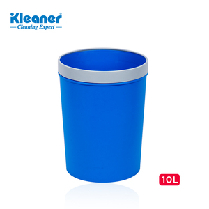 Kleaner hot selling rubbish bin Trash Can 10L Plastic dustbin