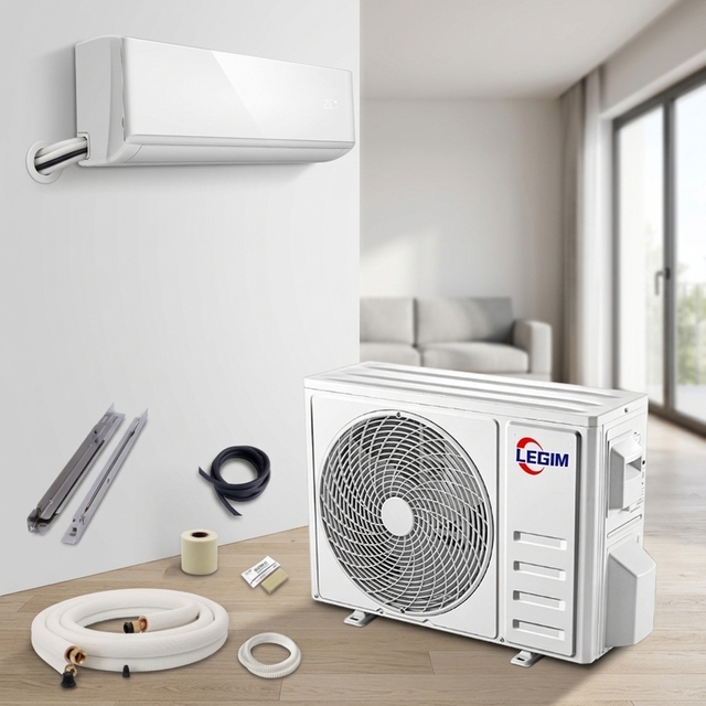 Air Conditioner 1HP - 4HP Series Available,Including 1.5HP (12000 BTU) Split Phase Inverter 120v 240v, Commercial & Residential