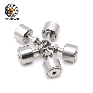 Roulements à billes Flyleopard, diamètre extérieur 30 mm, alésage 10 mm, rouleau en acier avec boulon pour usine de fabrication - Product Image 3