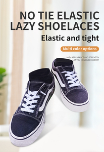 Custom Flat No Need Tie <b>Elastic</b> Shoelace Without Tie Sneakers <b>Laces</b> - Product Image 3