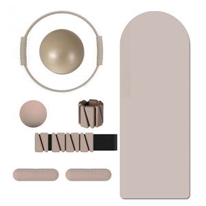 Kit de Fitness Universal Antideslizante de TPE: Colchoneta de Yoga, Pelota de Pilates, Bandas de Resistencia, Pesas para Tobillos y Muñecas, Anillo de Potencia - Product Image 1