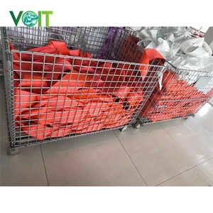 Jaula de almacenamiento de cebolla soldada galvanizada apilable, portátil, industrial, resistente - Product Image 6