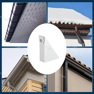 Cales <span class=keywords><strong>de</strong></span> <span class=keywords><strong>gouttière</strong></span> en aluminium robustes pour la vente en gros, installation facile, accessoires <span class=keywords><strong>de</strong></span> <span class=keywords><strong>gouttière</strong></span> pour système <span class=keywords><strong>de</strong></span> drainage <span class=keywords><strong>de</strong></span> toiture - Product Image 5