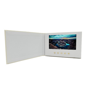 Thương hiệu mới bán buôn Thẻ quà tặng thành phần cho doanh nghiệp quảng cáo <span class=keywords><strong>video</strong></span> Brochure Màn hình LCD thiệp chúc mừng tập sách - Product Image 3